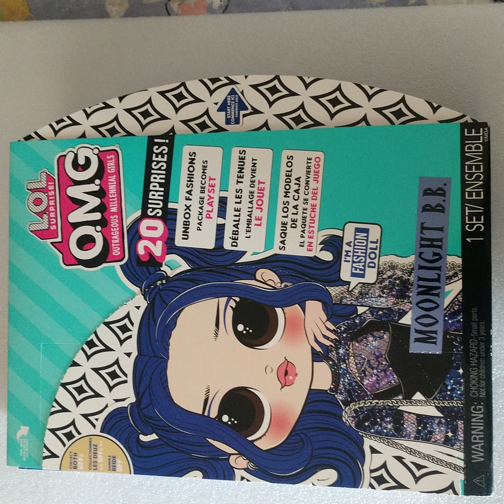 L.O.L surprise O.M.G moonlight b.b unbox fashion